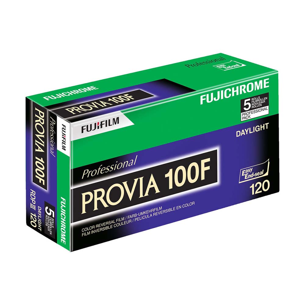 Fujifilm Provia 100F Professional Color Transparency Film - 120 Roll - 5 Pack Questions & Answers