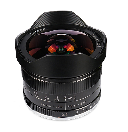 7Artisans 7.5mm F2.8 Fisheye Lens - Fujifilm X-Mount - Black Questions & Answers