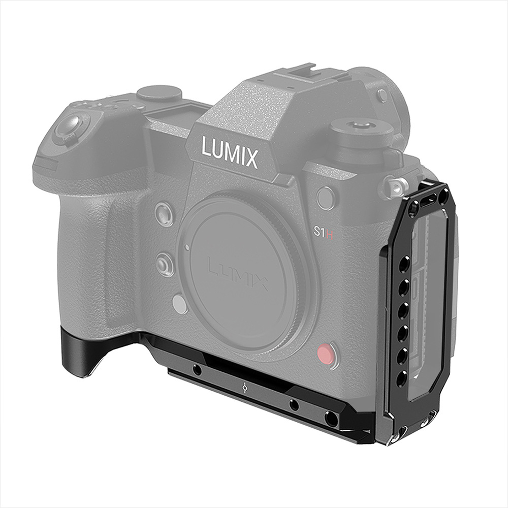 Any reason why this L-bracket won’t fit a Lumix S1R as well?