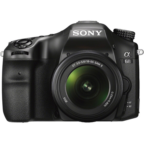 Sony Alpha a68 DSLR Camera with 18-55mm Lens Kit Questions & Answers